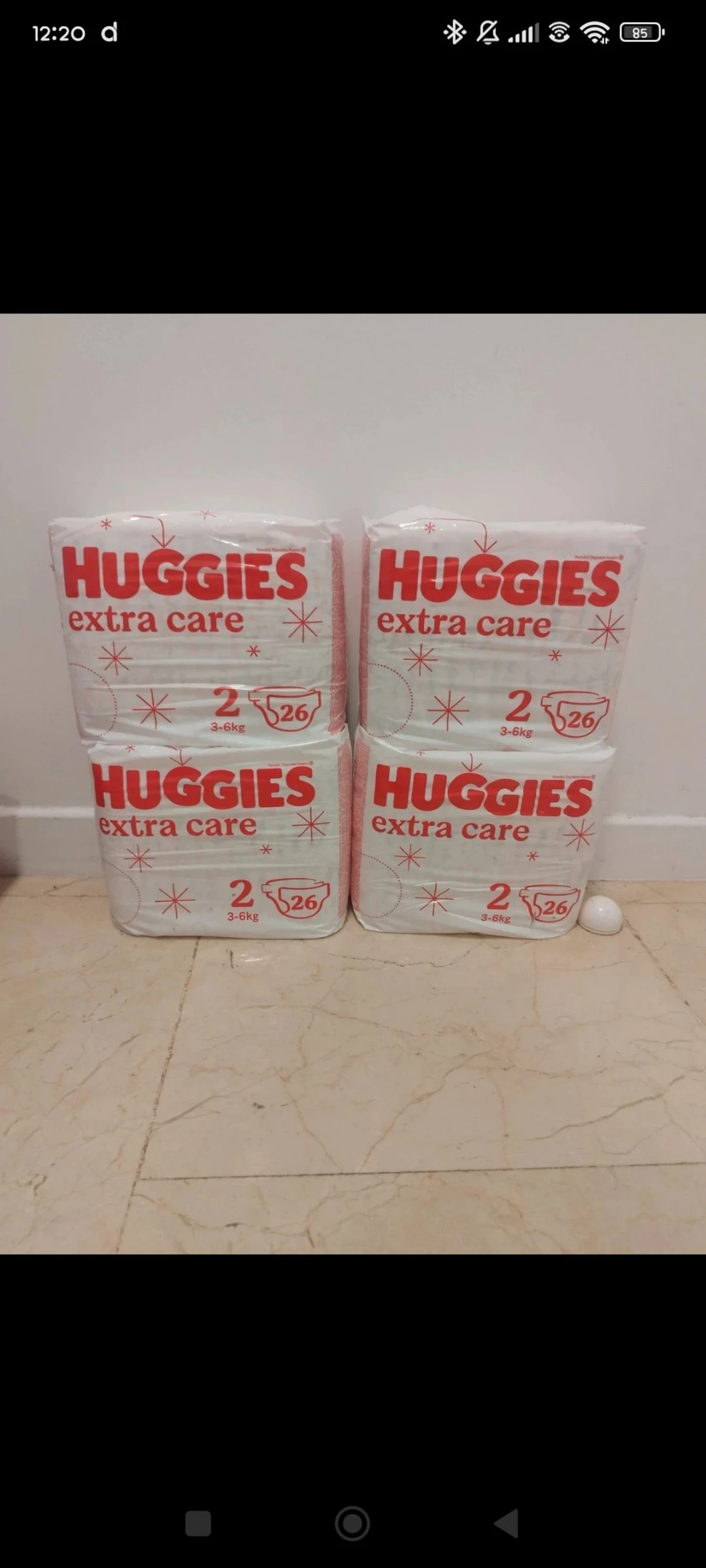 4 Paquetes Pañales Huggies Talla 2